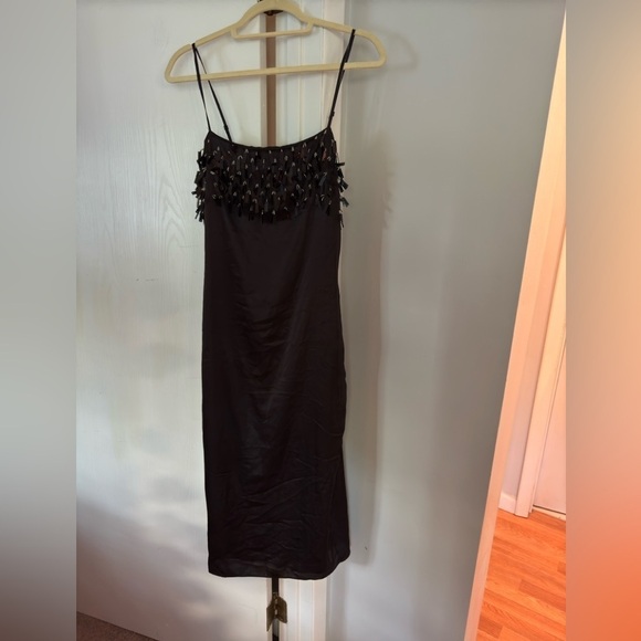 RHODE Gabriella Tassel Midi Dress - Picture 4 of 9